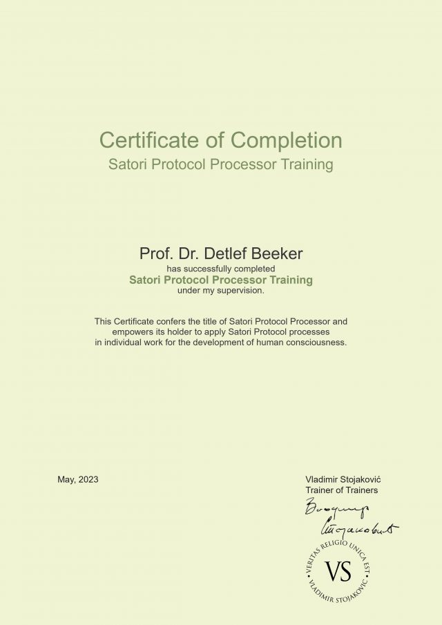 certificate_satori_p_Prof_Dr_Detlef_Beeker